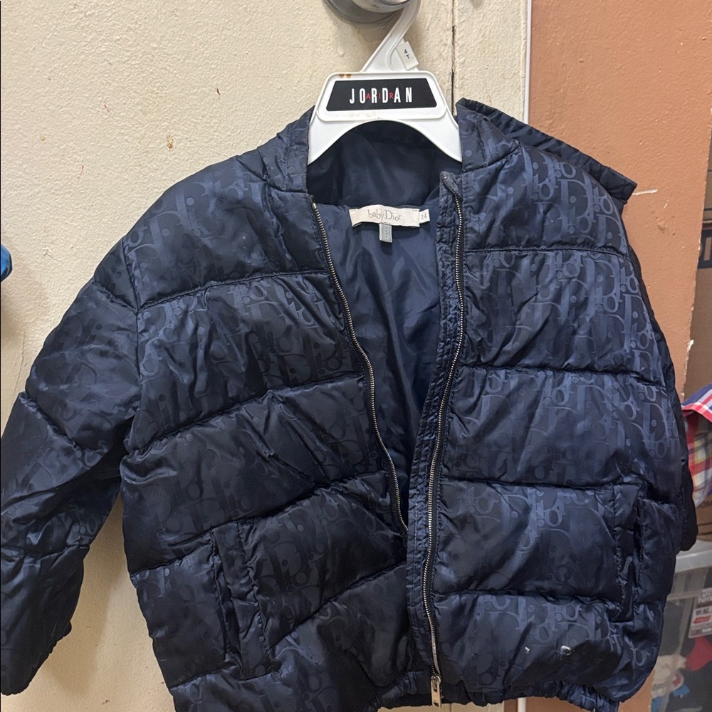 Dior Dark Blue Quilted Jacket